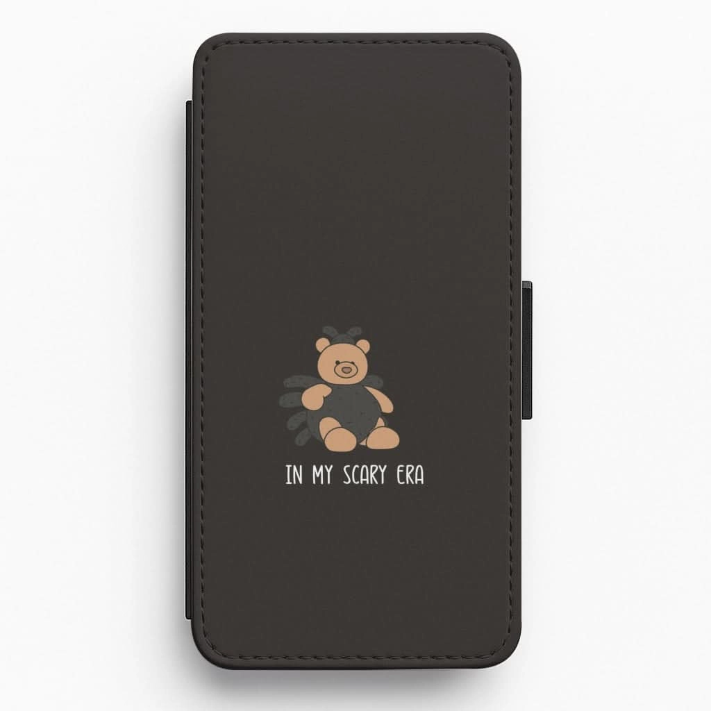 In My Scary Era Bear - Halloween Flip / Wallet Phone Case Hybrid Grip Polished Style