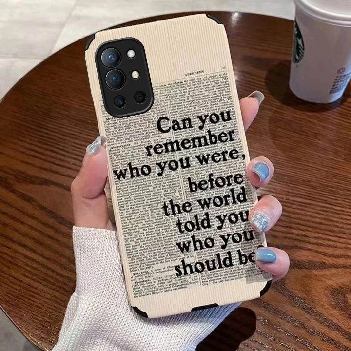 Drop Protection Inspiring Quote Phone Case - OnePlus