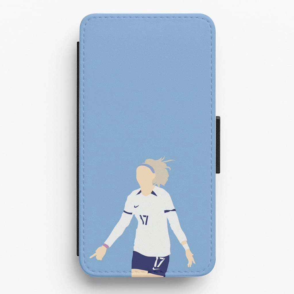 Kelly - Womens World Cup Flip / Wallet Phone Case Luxury Coating