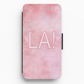 Dual Layer Clear View LA - It's A Sin Flip / Wallet Phone Case