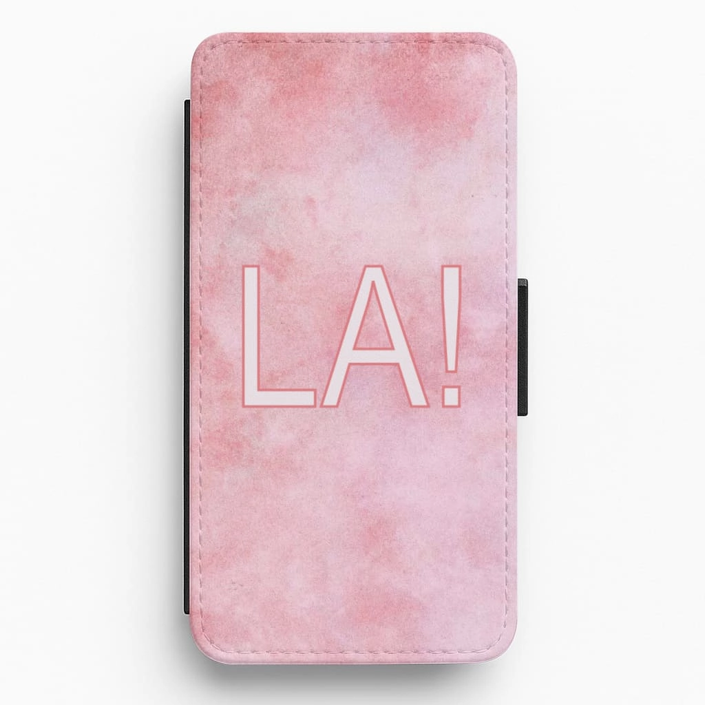 Dual Layer Clear View LA - It's A Sin Flip / Wallet Phone Case