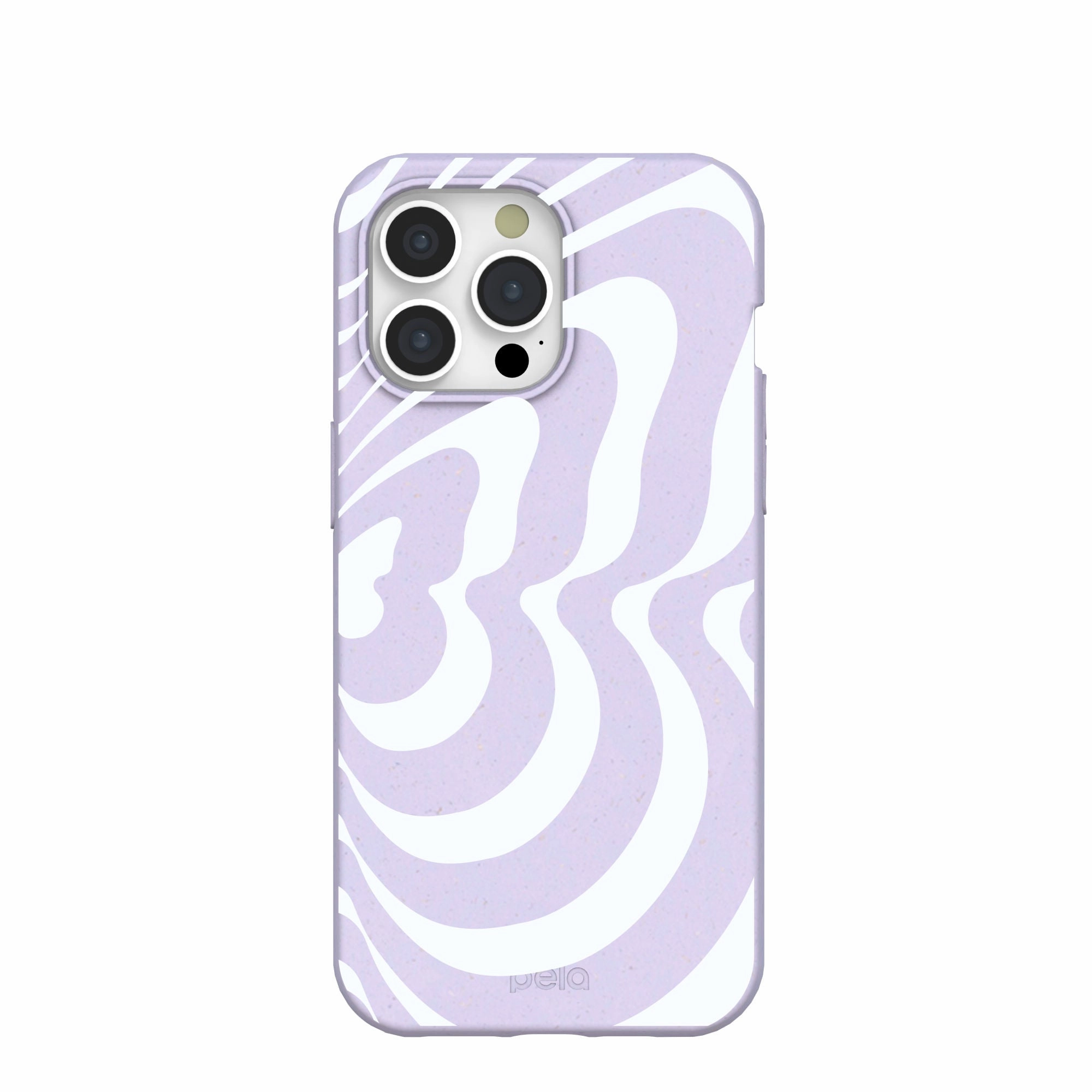 Lavender Flutter Right iPhone 15 Pro Max Case Comfort Shield Texture