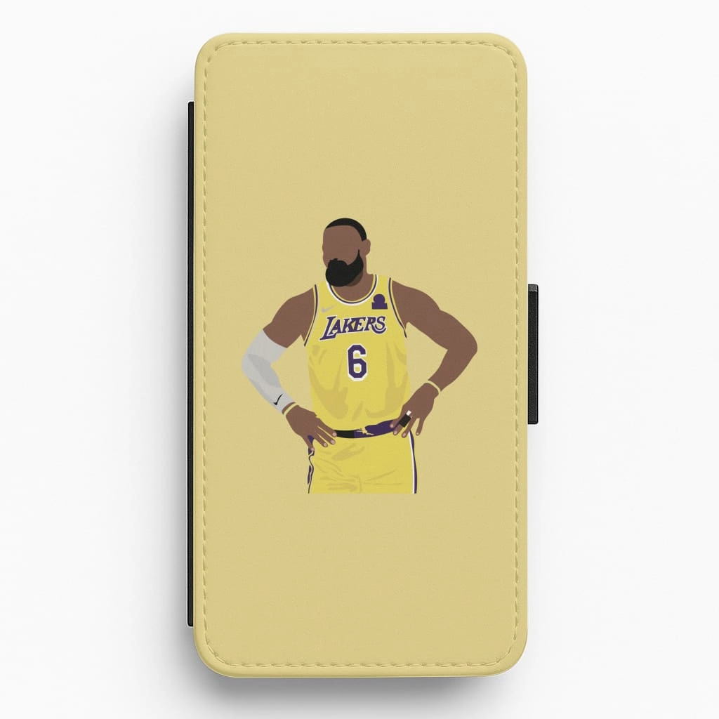 Lebron - Baskteball Flip / Wallet Phone Case Strong Frame