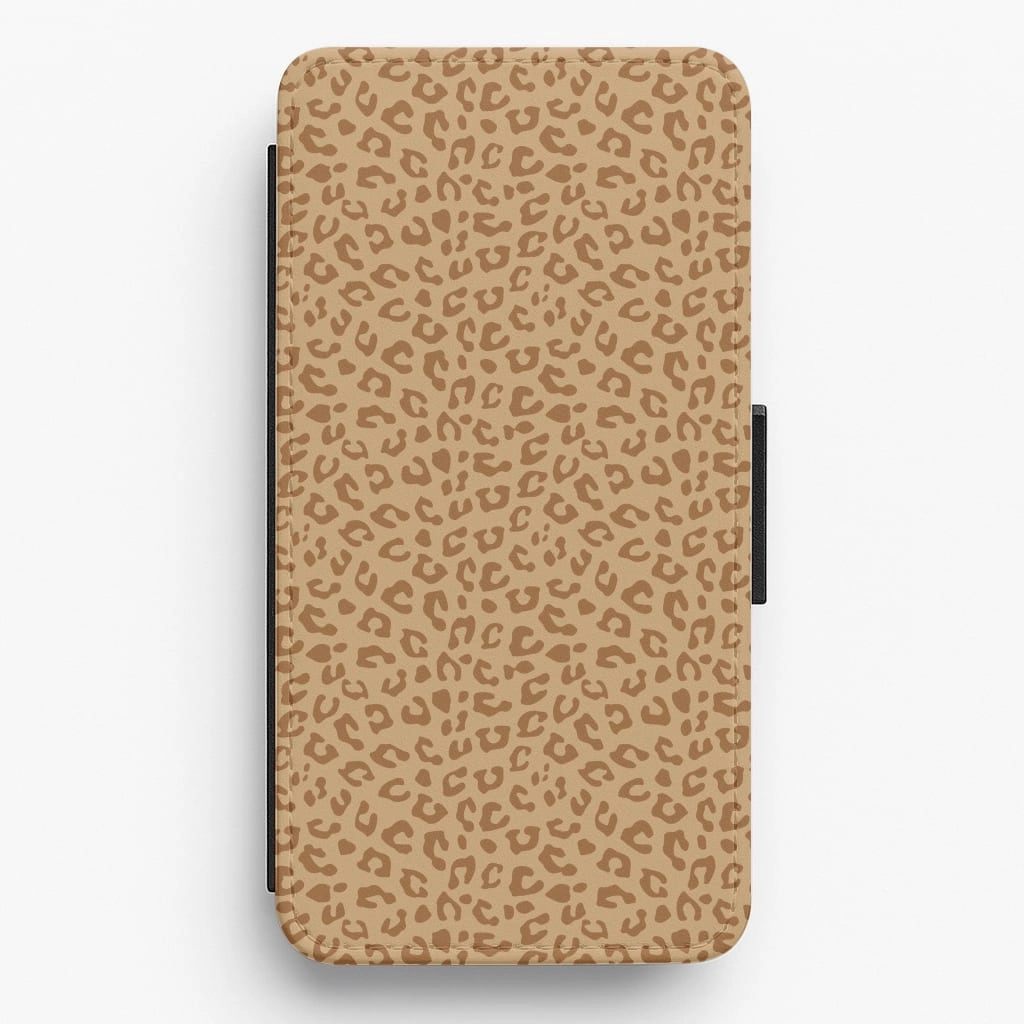 Luxury Coating Leopard - Animal Patterns Flip / Wallet Phone Case