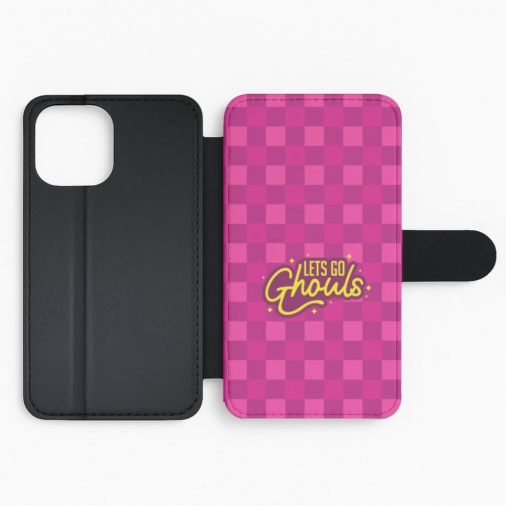 Lightweight Feel Modern feature Let's Go Ghouls Flip / Wallet Phone Case
