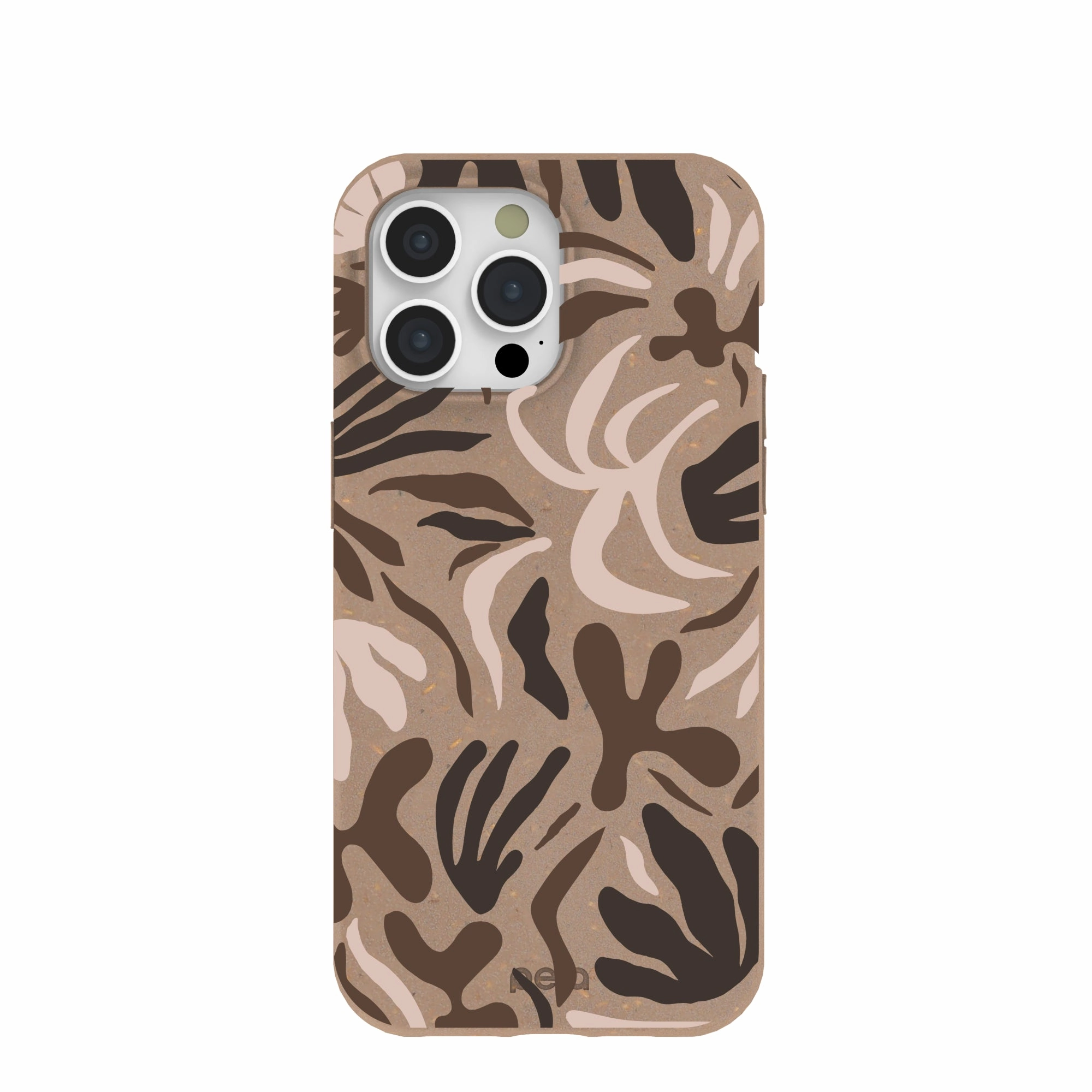 Soft Surface Design Artistic Print Chocolate Brown Terra Forms iPhone 15 Pro Max Case
