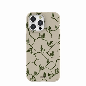 Smooth Feel Surface London Fog Bike Trek iPhone 15 Pro Max Case