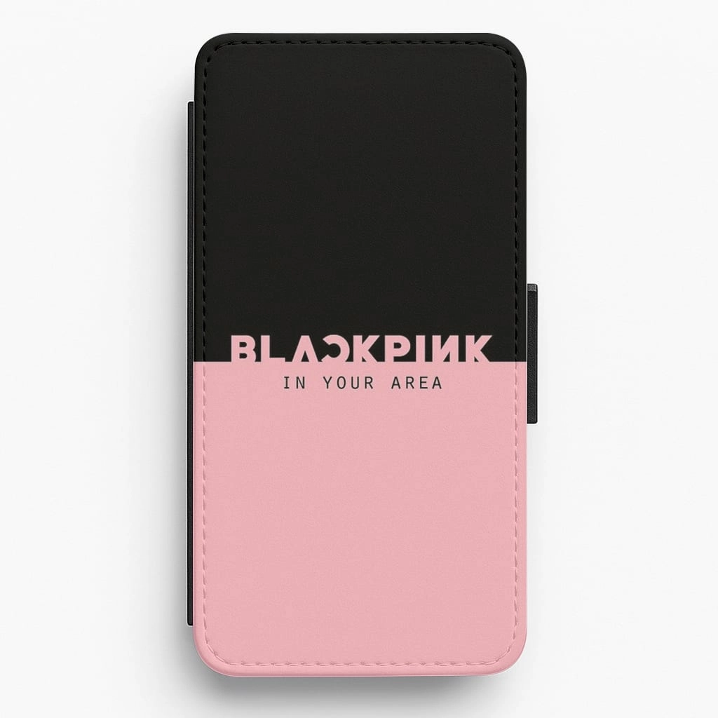 Girl K-Pop Band In Your Area Flip / Wallet Phone Case Matte Look Finish Sleek Grip