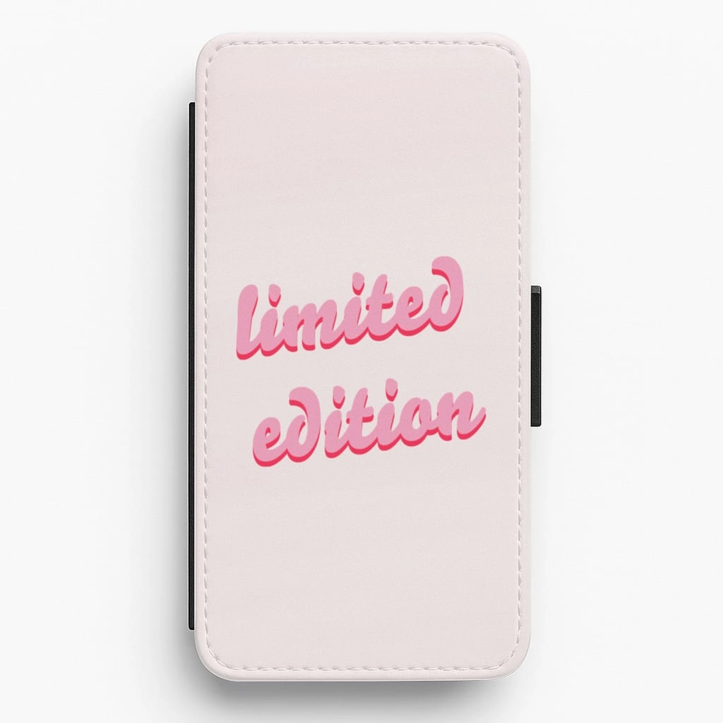 Grip Control Limited Edition Quote - Sassy Quotes Flip / Wallet Phone Case
