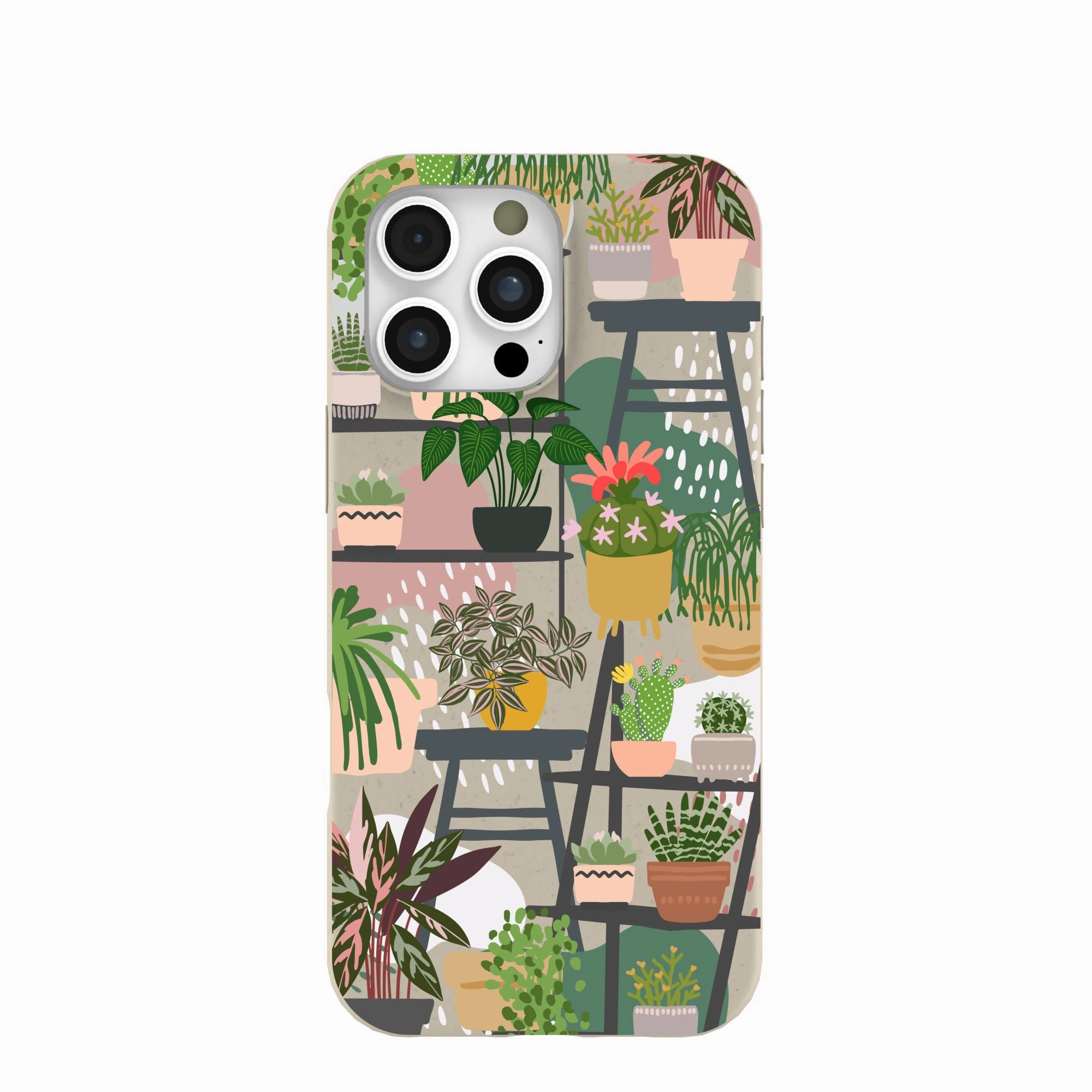 London Fog Botanical Oasis iPhone 16 Pro Max Case Smooth Edge Design