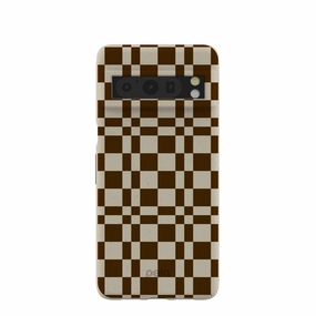 Refined Finish London Fog Chestnut Checkers Google Pixel 8 Pro Case