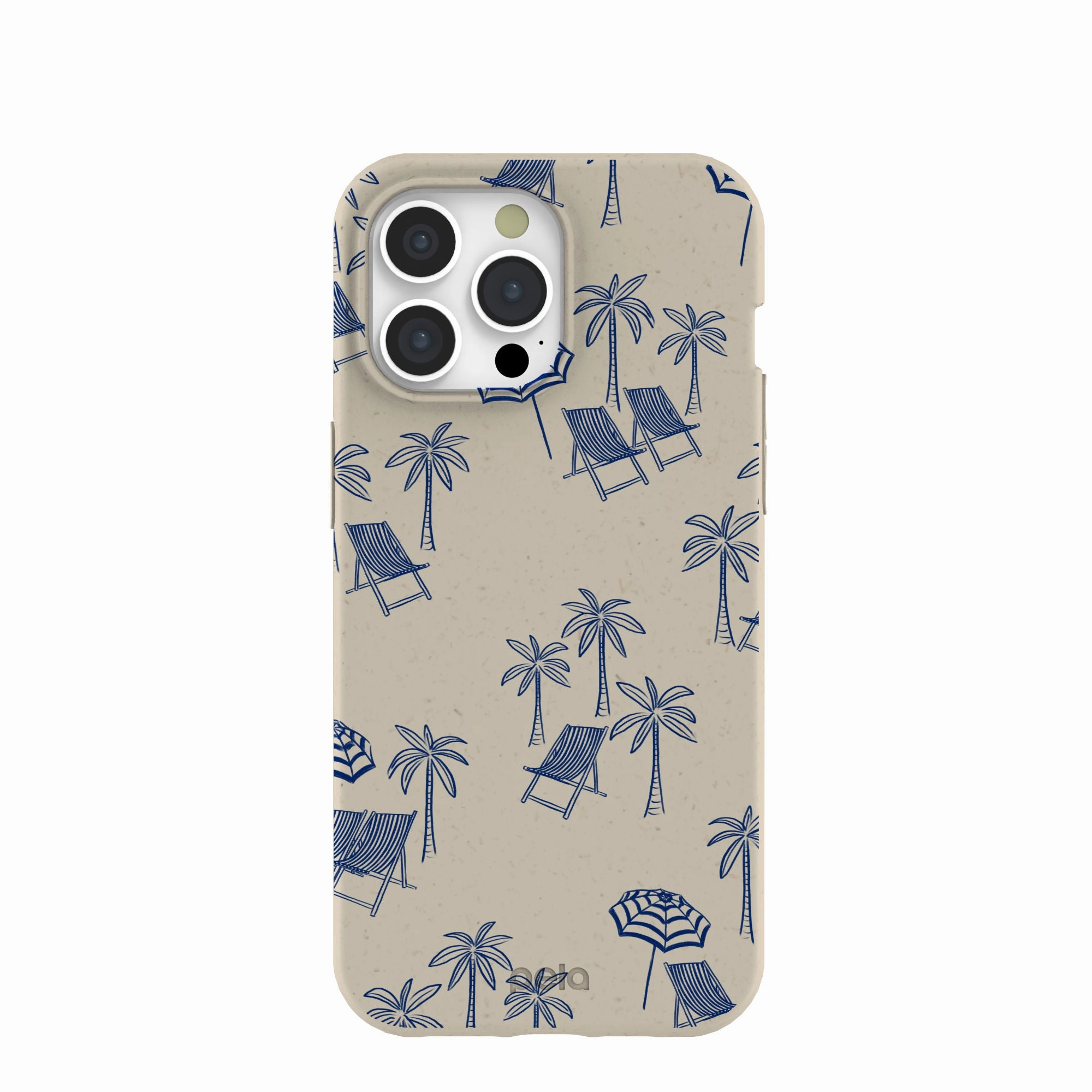 London Fog Coastal Lounging iPhone 15 Pro Max Case Rugged Build Daily Durability