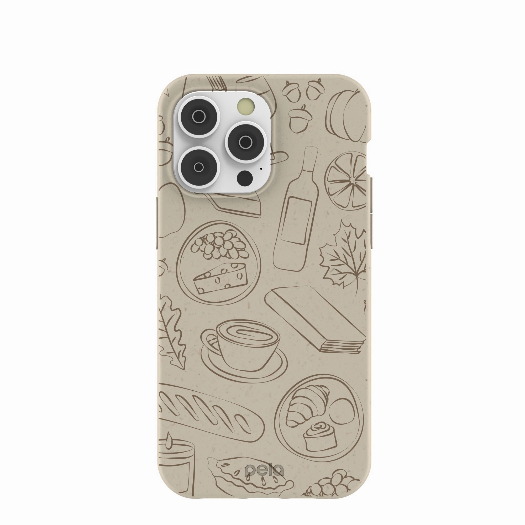 London Fog Cozy At Home iPhone 14 Pro Max Case Lightweight Build Quality Clear Texture