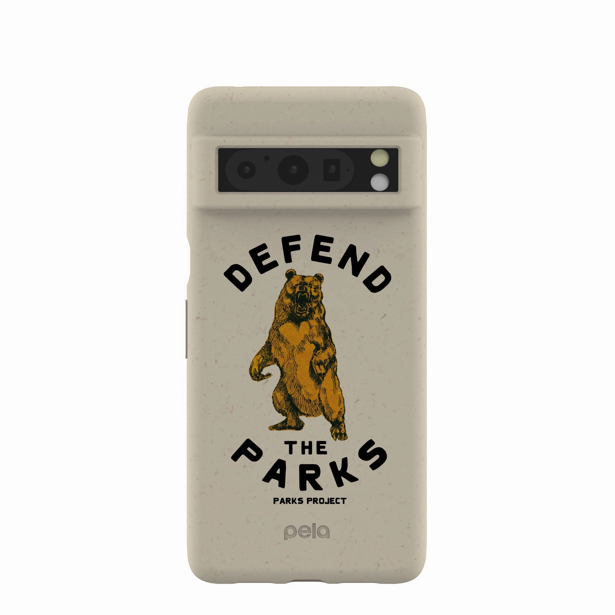 Soft Protection Printed Graphic London Fog Defend the Parks Google Pixel 8 Pro Case