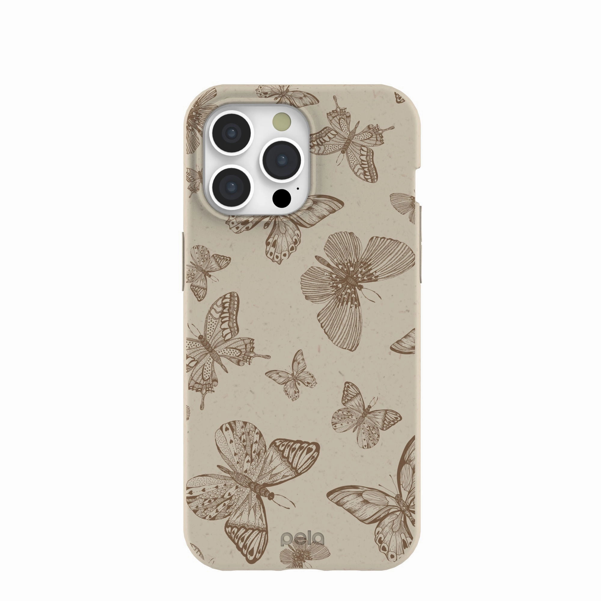 Smooth Craft London Fog Delicate Flutters iPhone 15 Pro Max Case