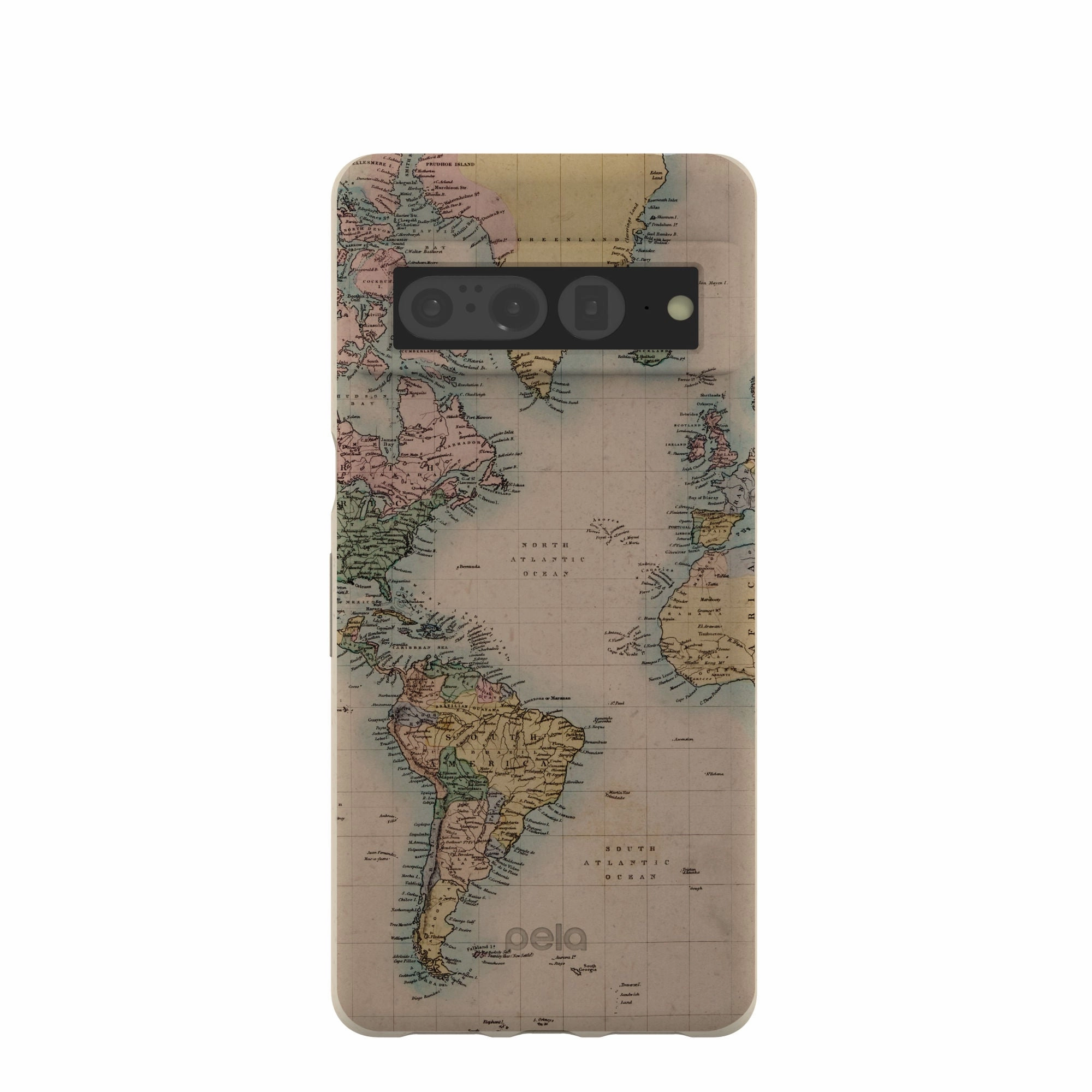 London Fog Explorer Google Pixel 7 Pro Case Vivid Pattern Stylish Detail