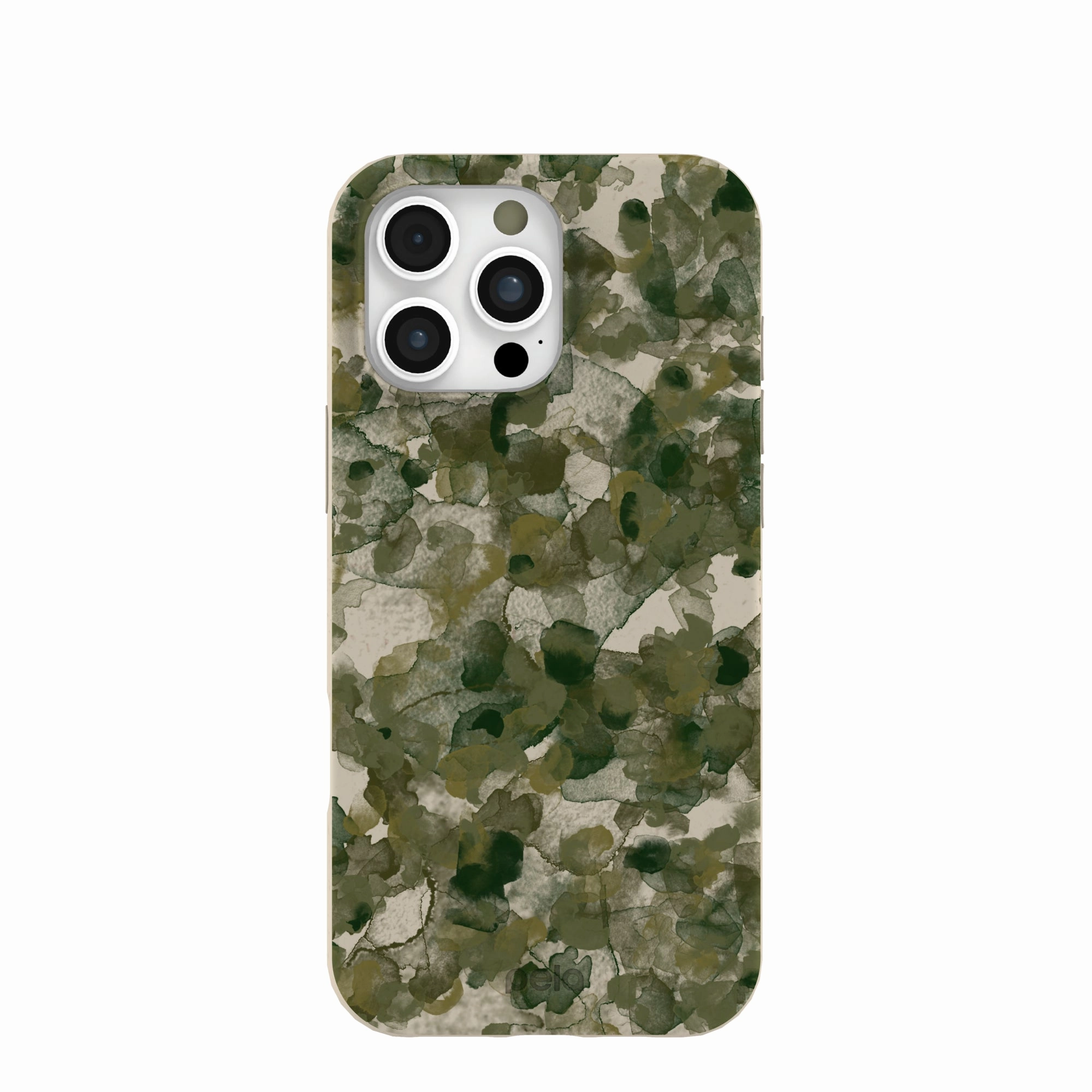 London Fog Foliage Camo iPhone 16 Pro Max Case Perfect Fit Hand Feel