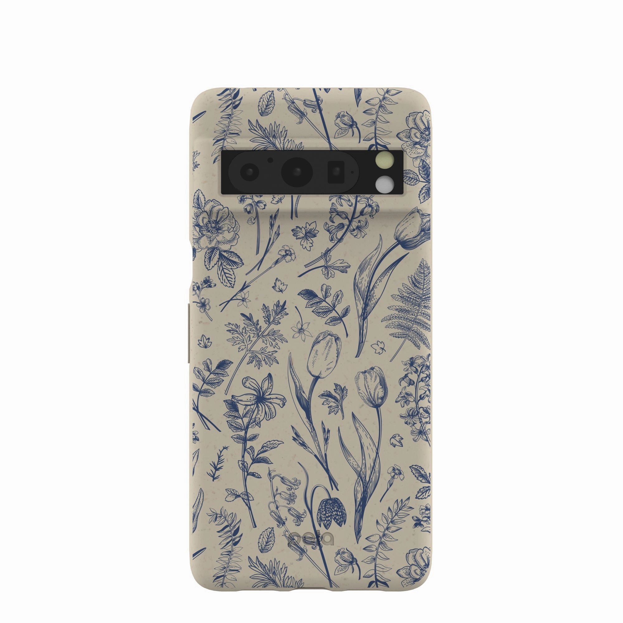 London Fog Indigo Bouquet Google Pixel 8 Pro Case Matte Shield Layer Minimal Frame