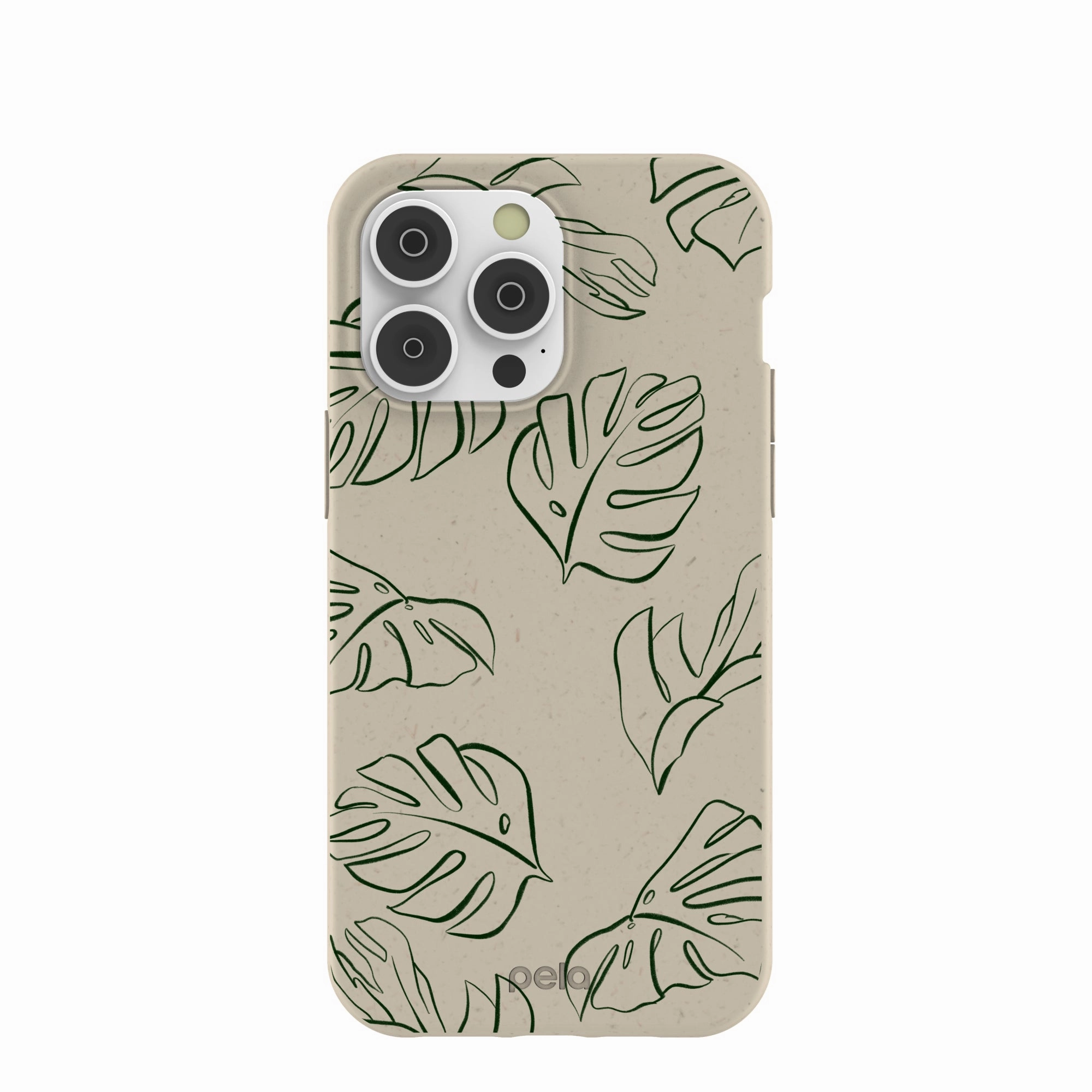 Premium Surface Finish London Fog Leaf Lines iPhone 14 Pro Max Case