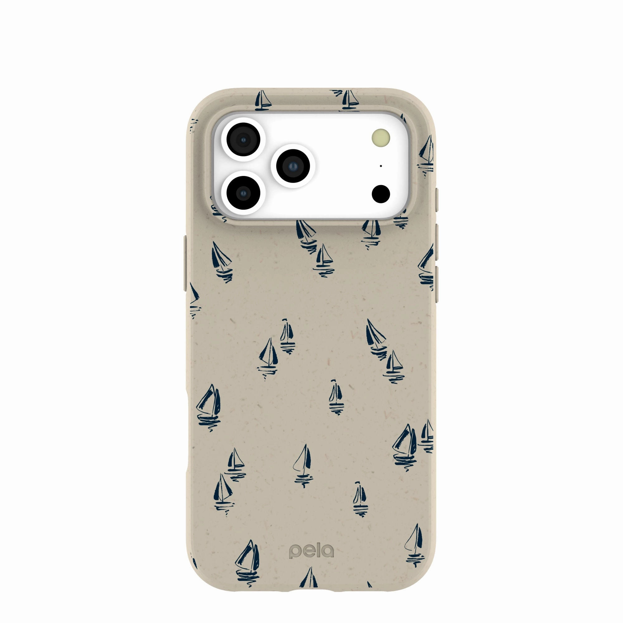 London Fog Lil Sails iPhone 17 Pro Max Case Matte Touch Minimal Build Texture