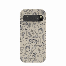 Strong material London Fog Mediterranean Moments Google Pixel 9/9 Pro Case