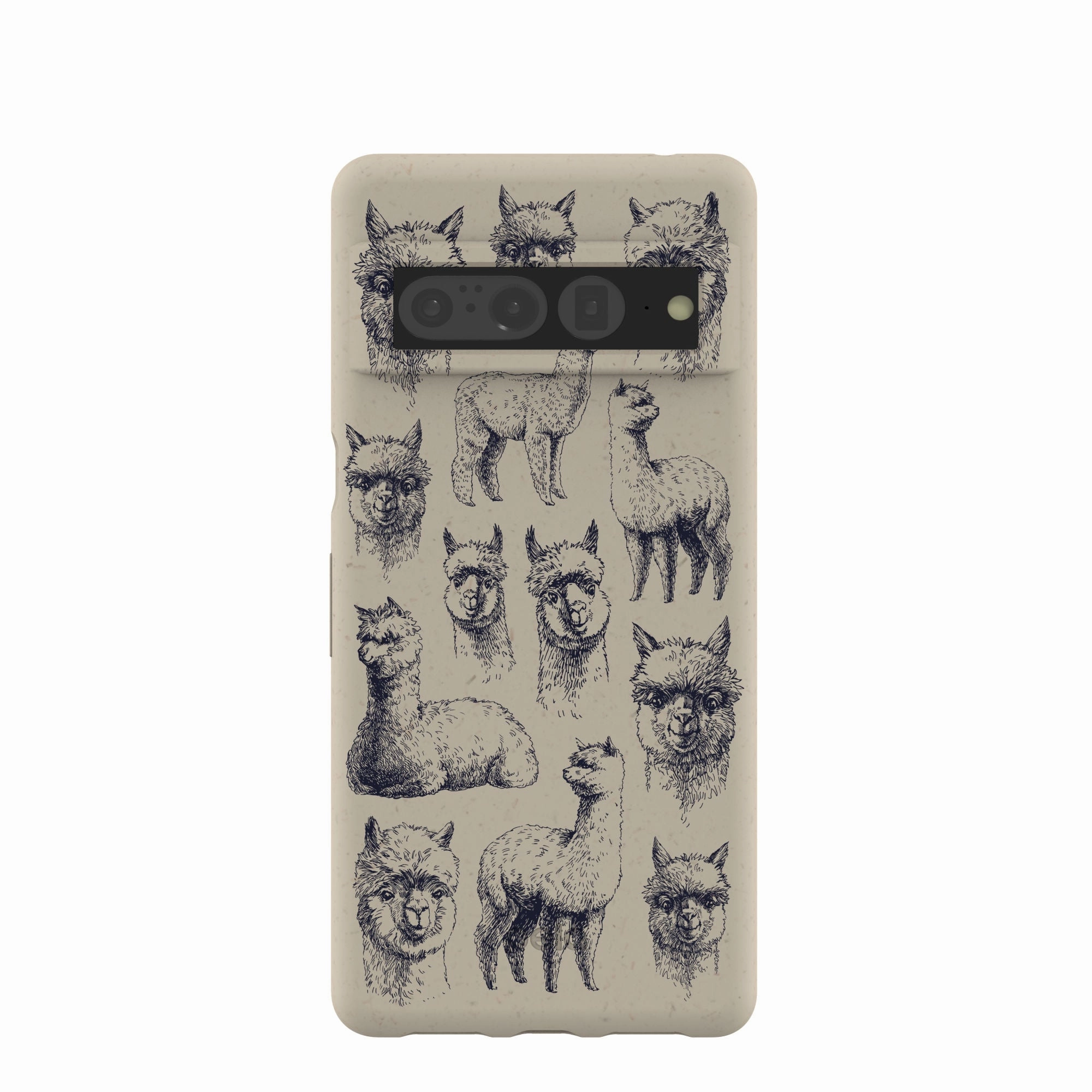 Enhanced Durability London Fog Spitting Llama Google Pixel 7 Pro Case