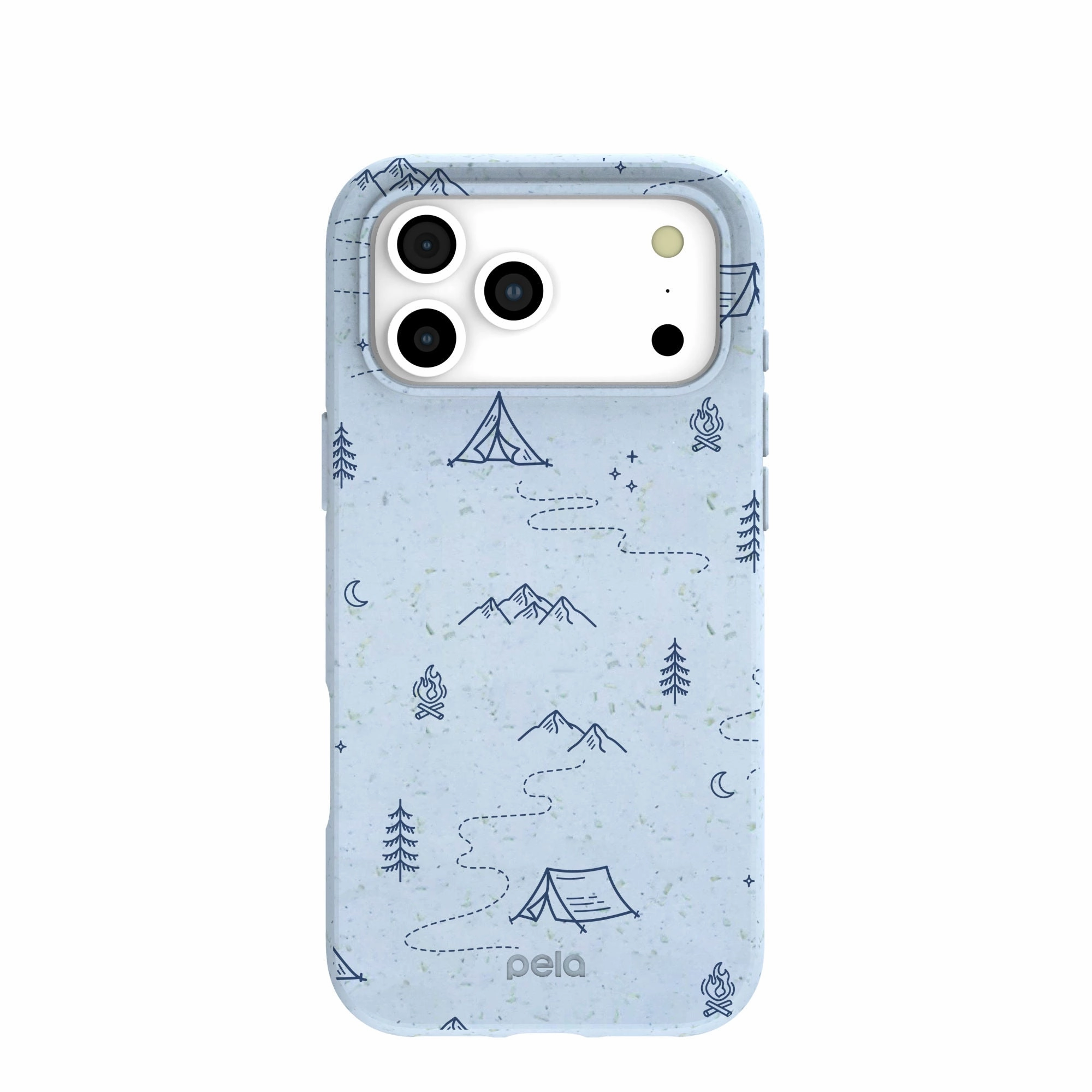 Everyday Accessory Durable Quality Powder Blue Camp Nights iPhone 17 Pro Max Case