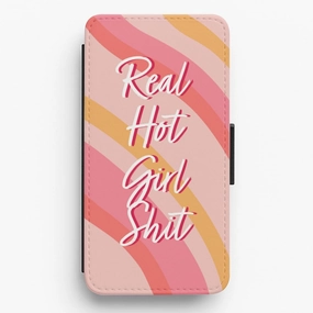 Hot Girl Shit - Hot Girl Summer Flip / Wallet Phone Case Enhanced Durability