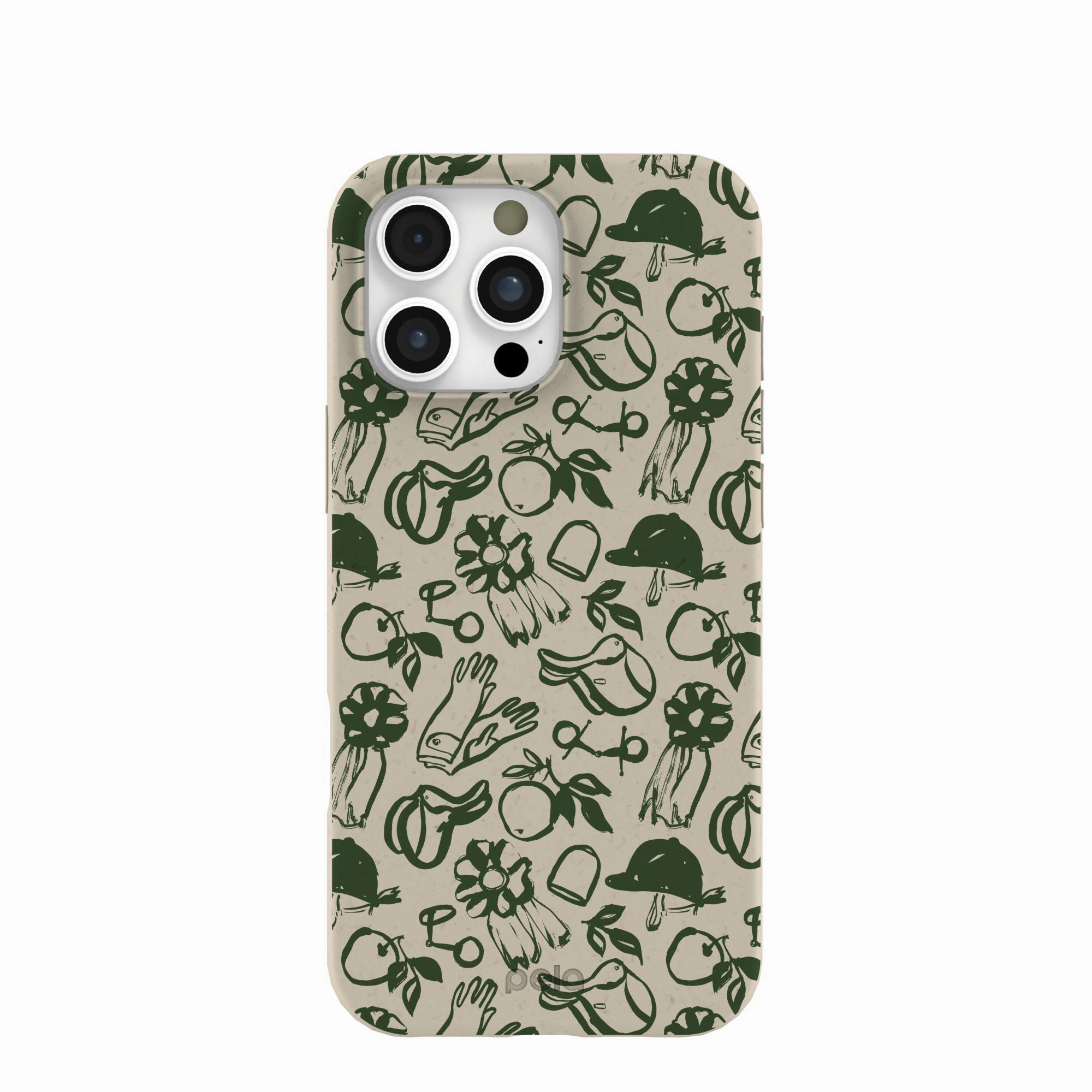 London Fog Equestrian iPhone 16 Pro Max Case Soft Layer Texture