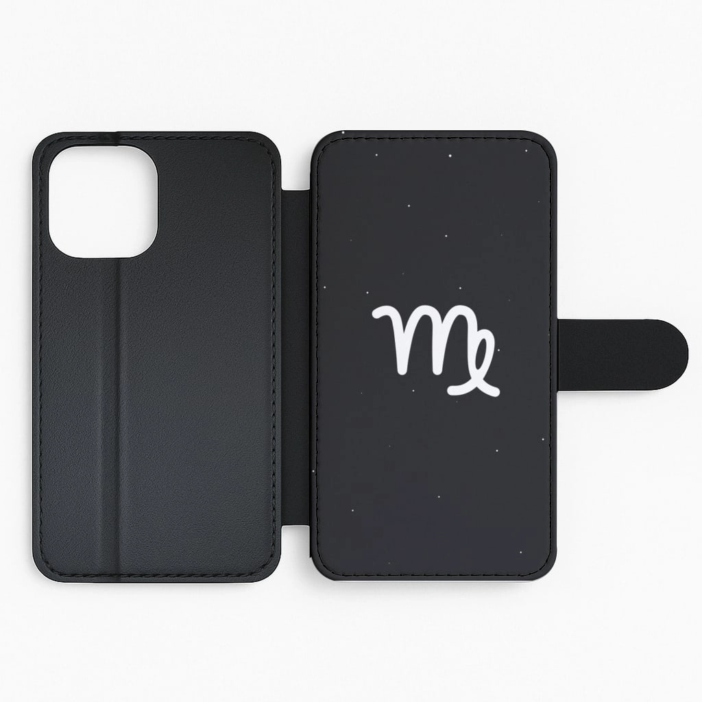 Compact Shell Durable Design Virgo - Astrology Flip / Wallet Phone Case