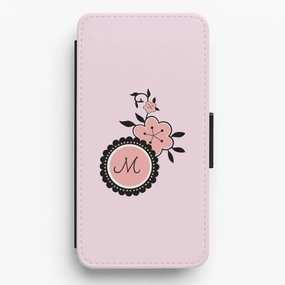 Smooth Pattern Non slip grip Marinette Flip / Wallet Phone Case