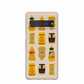 Seashell Mustard Fan Google Pixel 7 Pro Case Classic Look Slim Comfort