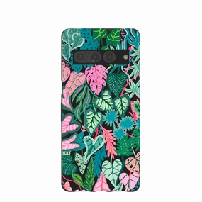 Vivid Surface Detail Everyday Protection Black Tropic Noir Google Pixel 7 Pro Case