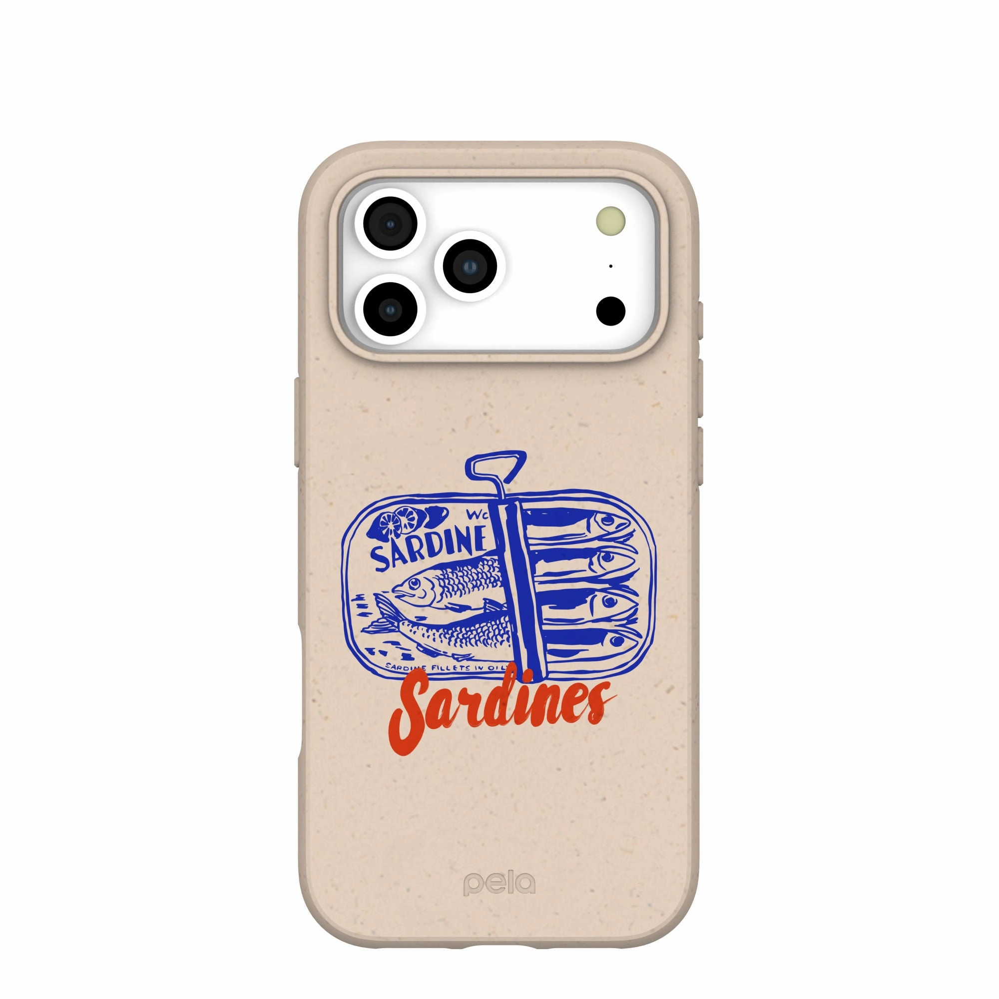 Seashell Sardines iPhone 17 Pro Max Case Premium Build Layer
