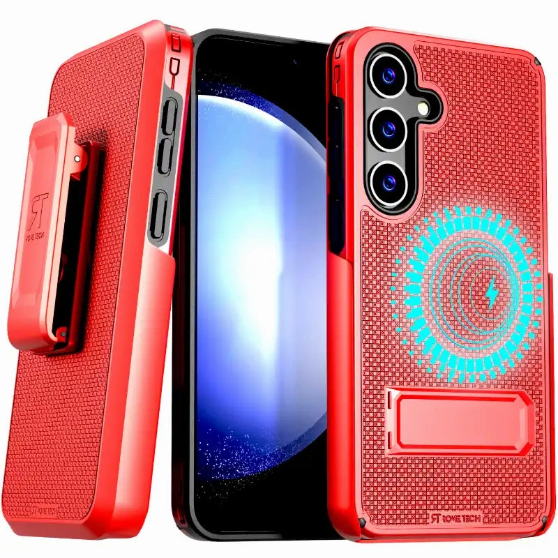 Samsung Galaxy S24 Magsafe Holster Phone Case With Belt Clip Durable Build Quality