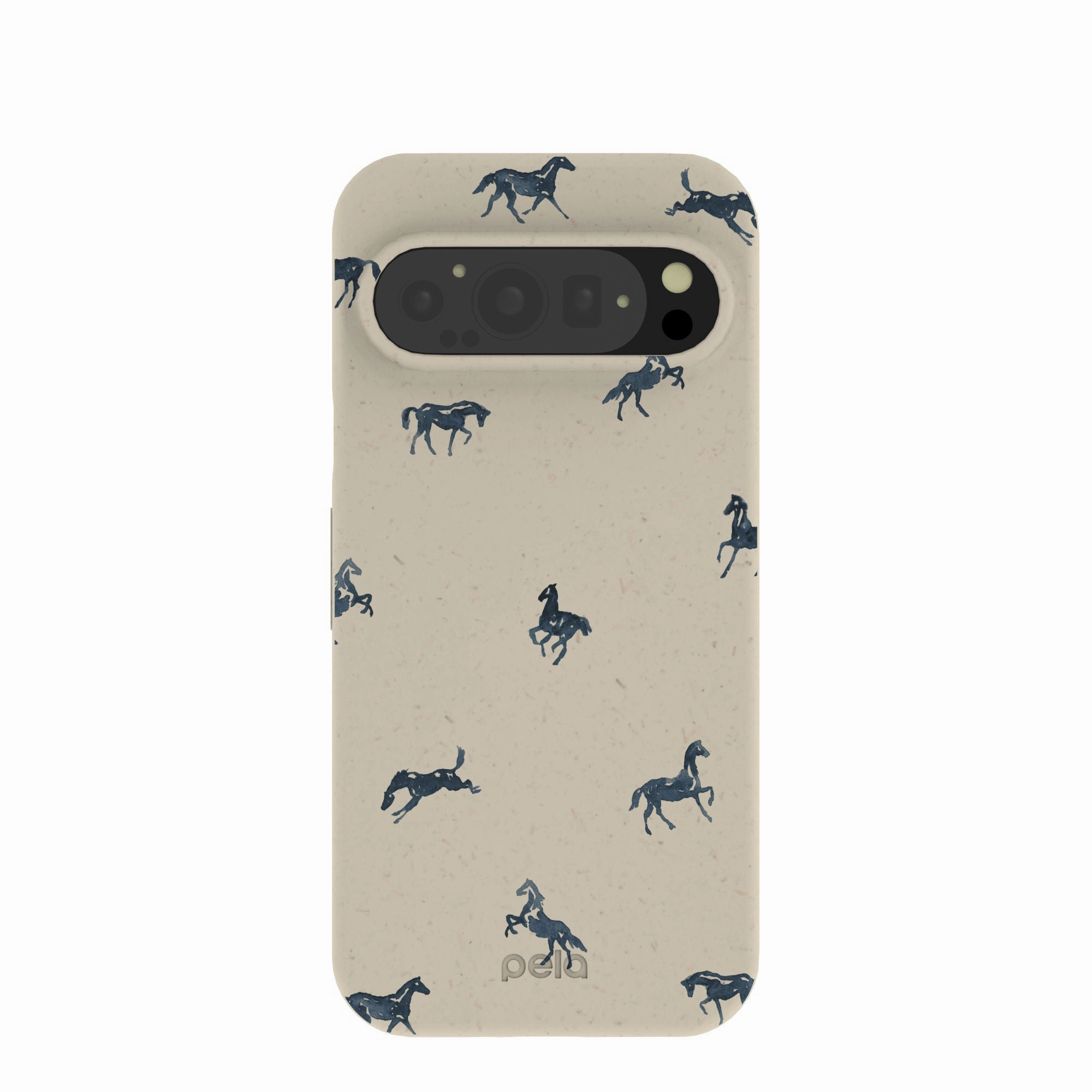 Sleek Guard Metal Texture London Fog Mini Horses Google Pixel 9/9 Pro Case