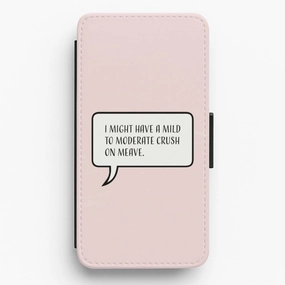 Travel Ready Moderate Crush On Maeve - Sex Education Flip / Wallet Phone Case