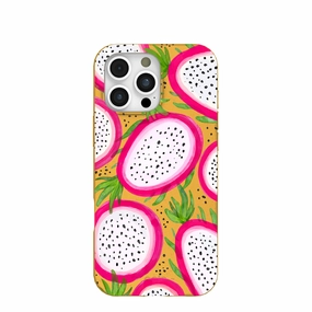 Minimal Aesthetic Color Pattern Honey Dragonfruit Pop iPhone 16 Pro Max Case