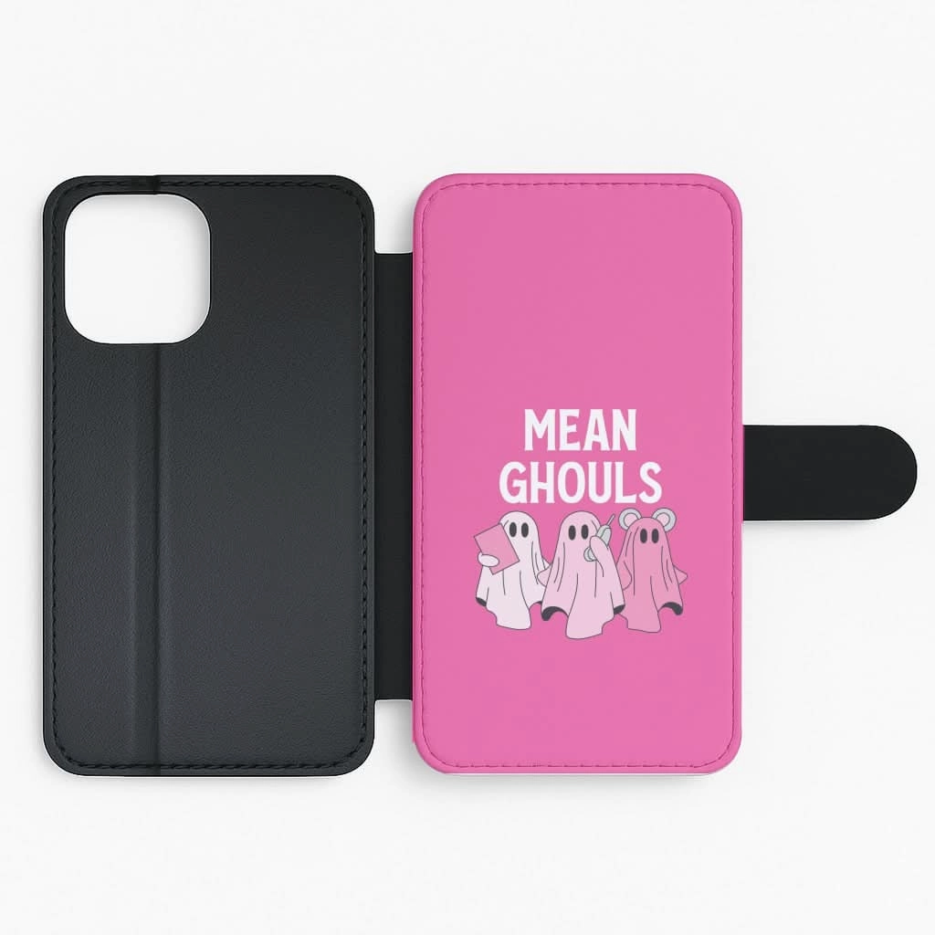 Mean Ghouls Flip / Wallet Phone Case Durable Quality Elegant Touch