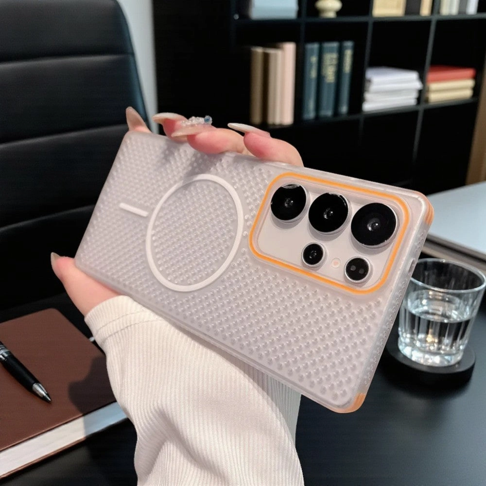 Durable Frame Meshor Shield Matrix Magsafe Case