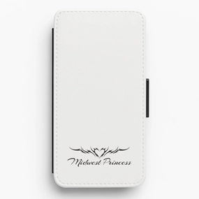 Matte Edge Midwest Princess Tattoo Flip / Wallet Phone Case
