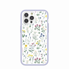 Premium Surface Clear Shadow Blooms iPhone 14 Pro Max Case With Lavender Ridge