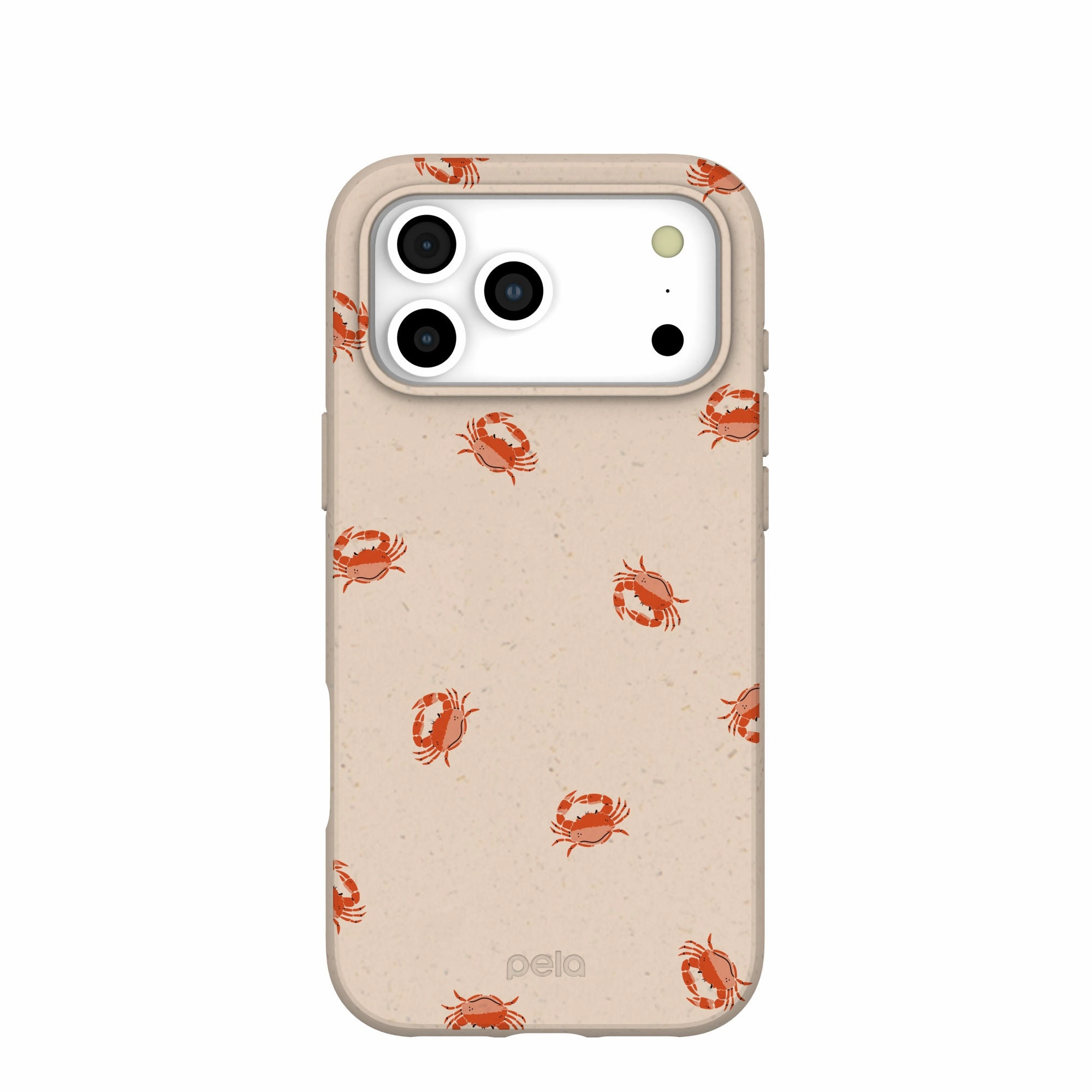 Vivid Detail Protective Edge Layer Seashell Lil Crabby iPhone 17 Pro Max Case