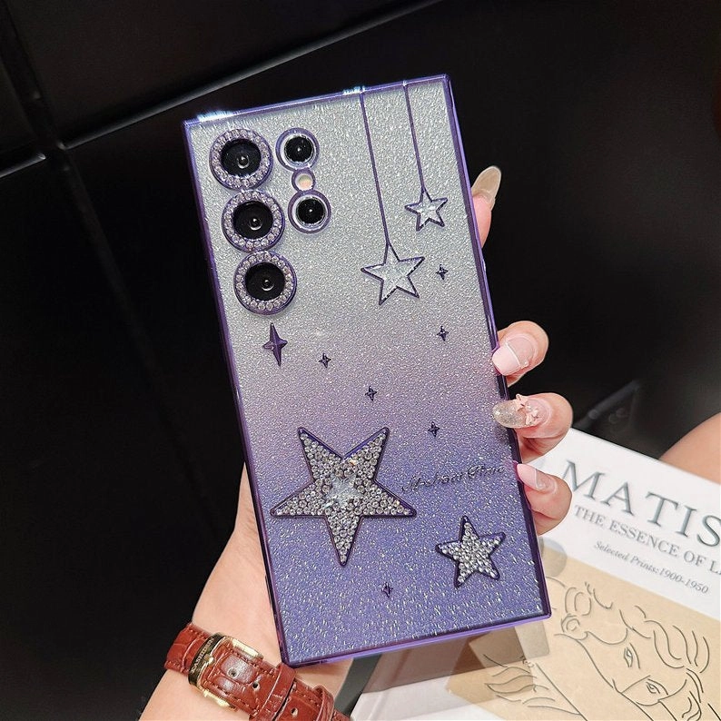 Stellar Sparkle Star Luxe Case - Samsung clean design Everyday Use