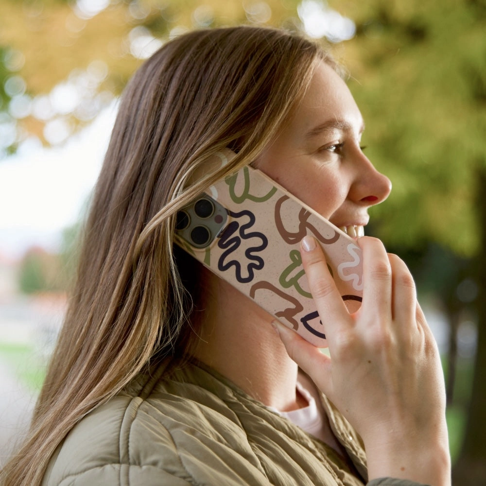 Seashell Forest Gems iPhone 17 Pro Max Case Rugged Build Texture