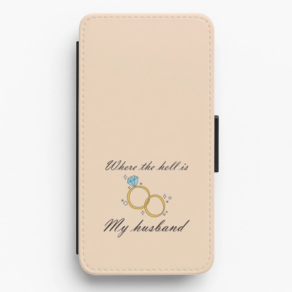 Wireless Compatible Vivid Design Texture WTHIMH Cartoon Rings Flip / Wallet Phone Case