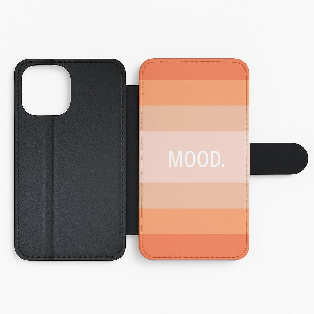 Minimal Detail Texture Matte Edge Mood - Hot Girl Summer Flip / Wallet Phone Case