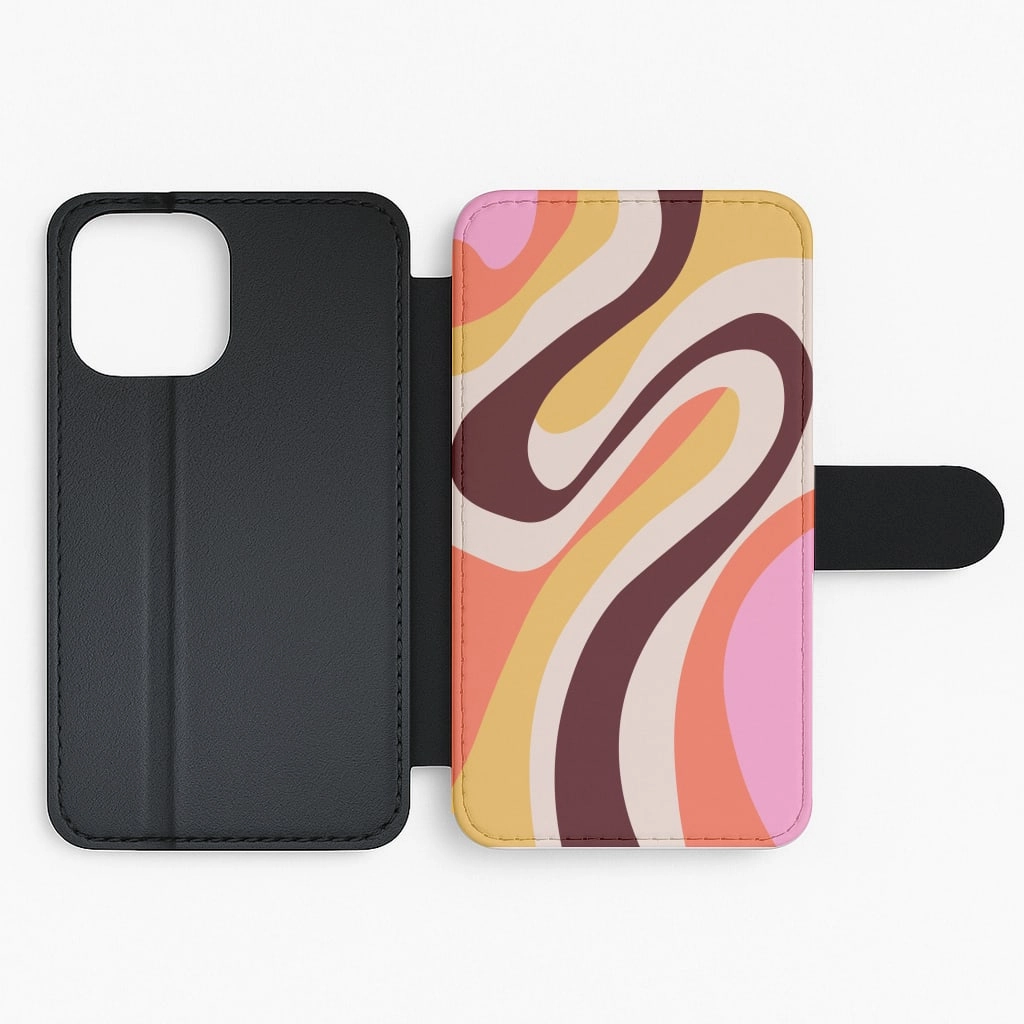 Abstract Patterns 29 Flip / Wallet Phone Case Light Structure Unisex Design