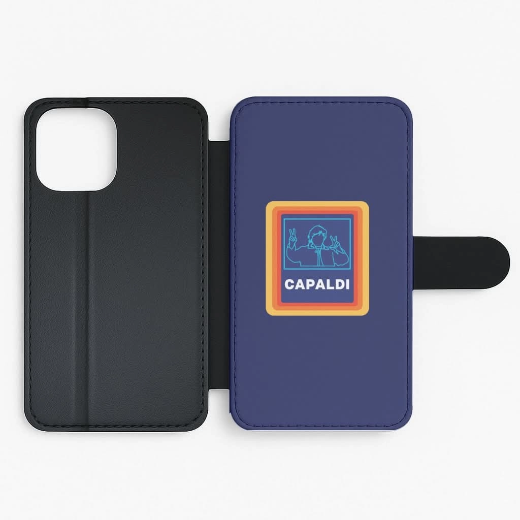 Classic Finish Capaldi  Flip / Wallet Phone Case