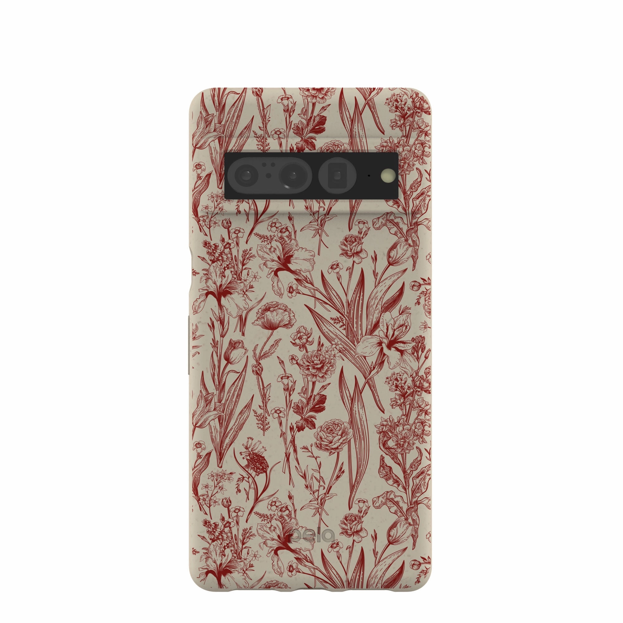 London Fog Crimson Bouquet Google Pixel 7 Pro Case Edge Shield